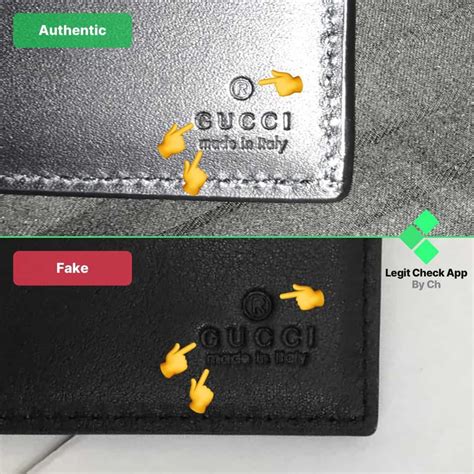 real gucci wallet vs fake|gucci knockoff wallet.